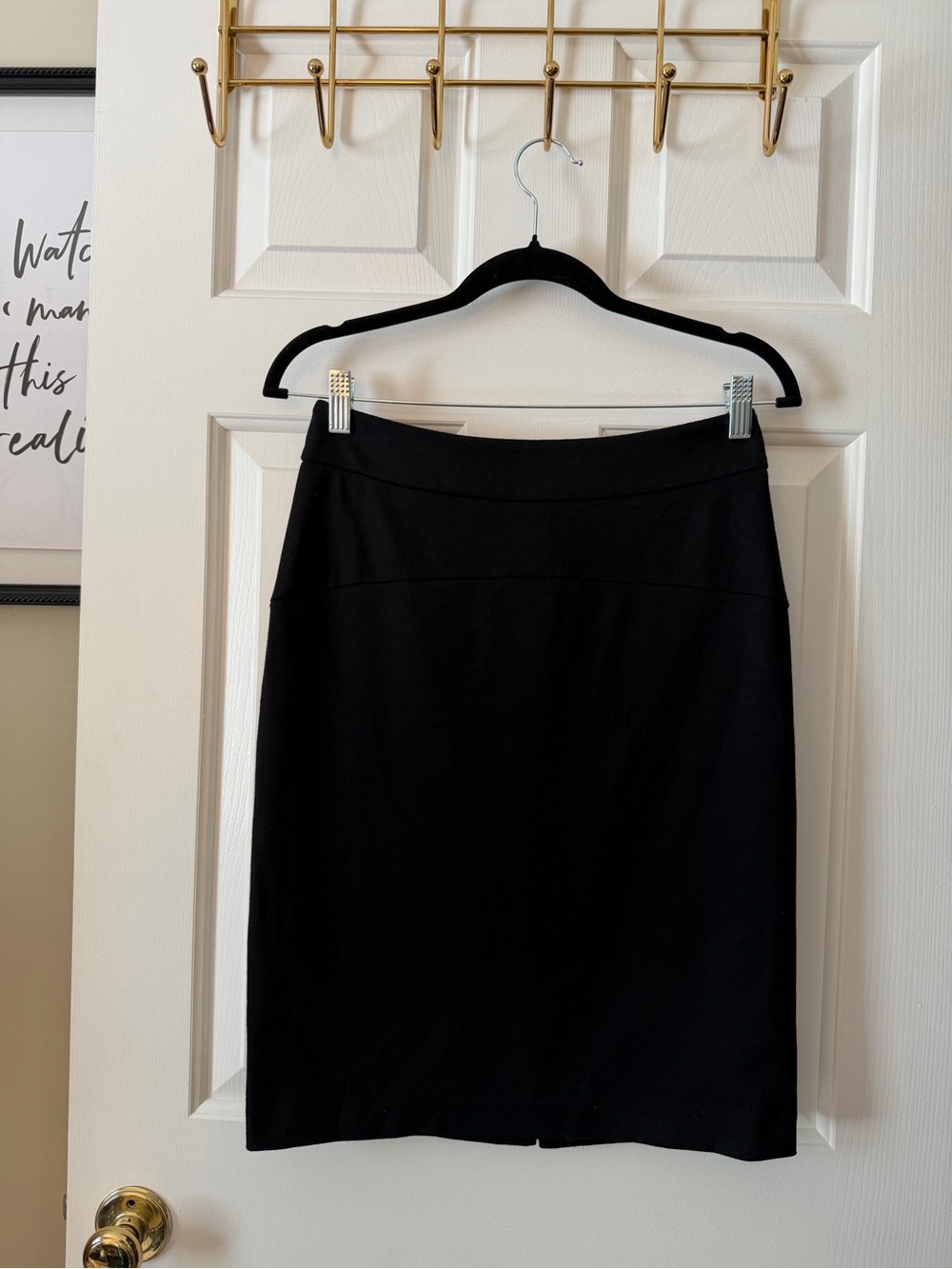 Michael Kors Classic Black Women's Pencil Skirt - Timeless Office Staple